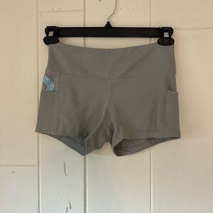 Feed Me Fight Me Gray Athletic Shorts